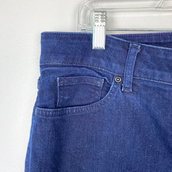 NYDJ Alina Legging Jeans Jeggings Dark Way Skinny Liftxtuck Technology Size 14 - Picture 3 of 9